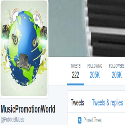 Music Promotion - YouTube, Soundcloud, Twitter, Instagram, Facebook