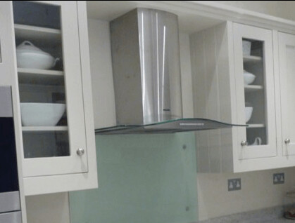 1 Door Glazed Wall Cabinet, Kitchen Style: Windsor, Width: 400mm Wide
