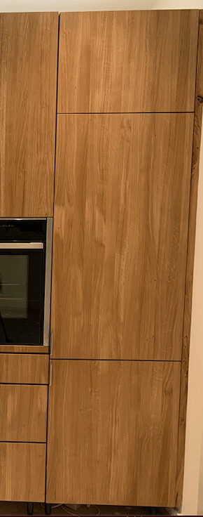 2 Door 70/30 Fridge Freezer Housing Cabinet, Kitchen Style: Windsor
