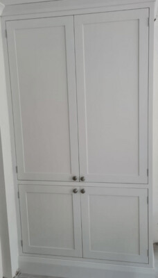 4 Door Shelved Larder Cabinet