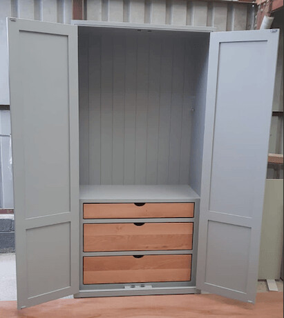 2 Door 3 Drawer Pantry Cabinet