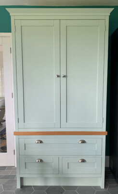 2 Door 3 Drawer Freestanding Pantry Cabinet