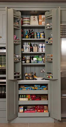 Wide kitchen pantry discount
