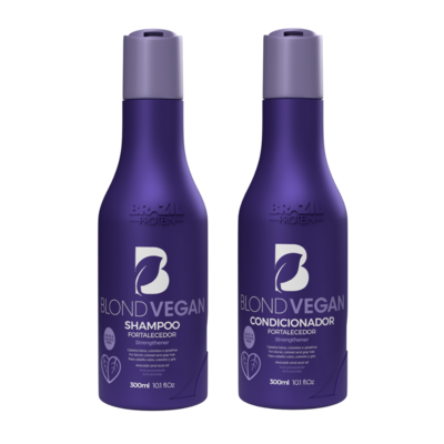 Kit Blond Vegan Champú  + Acondicionador 300 ml  C/U