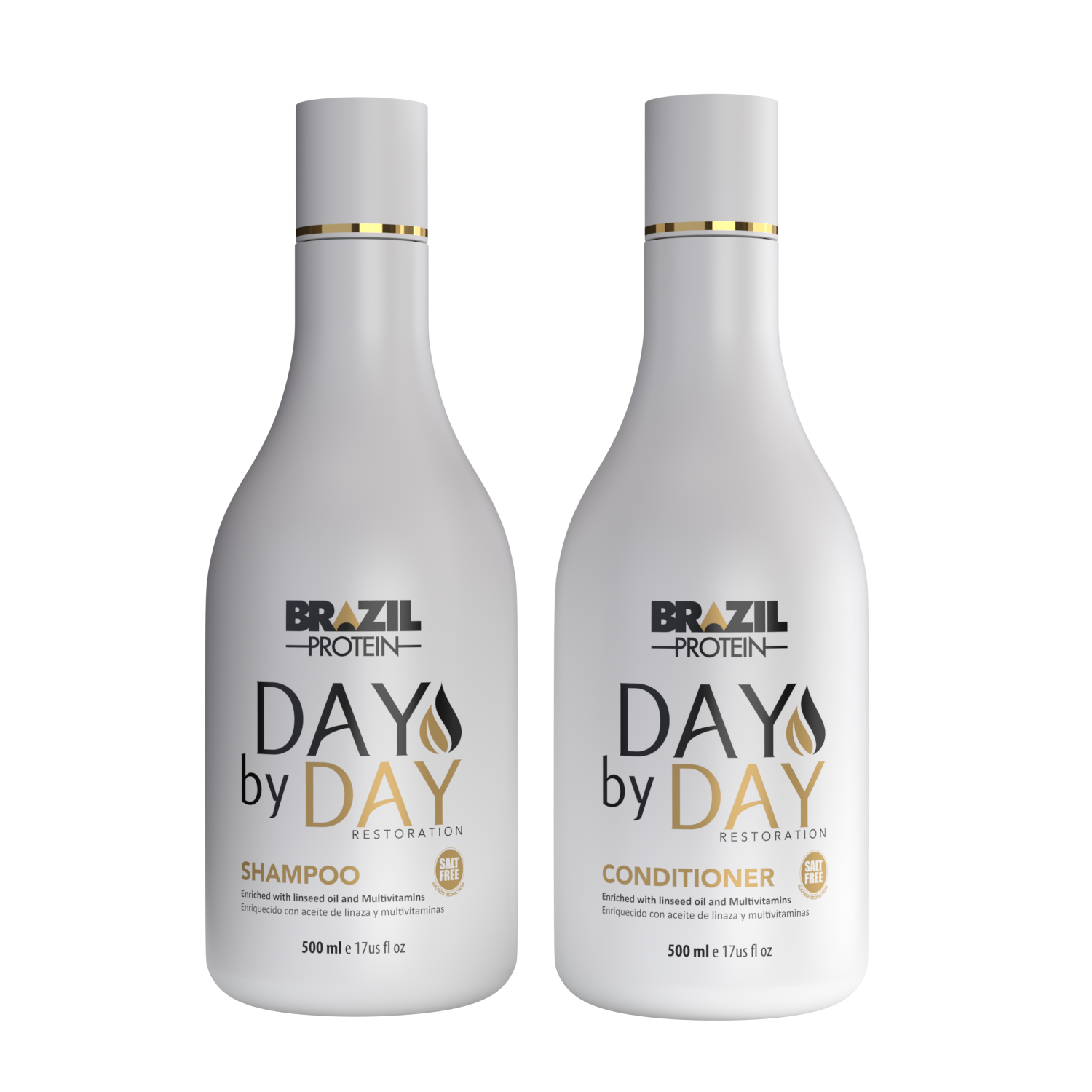 Kit DAY BY DAY Champú + Acondicionador 500 ml C/U