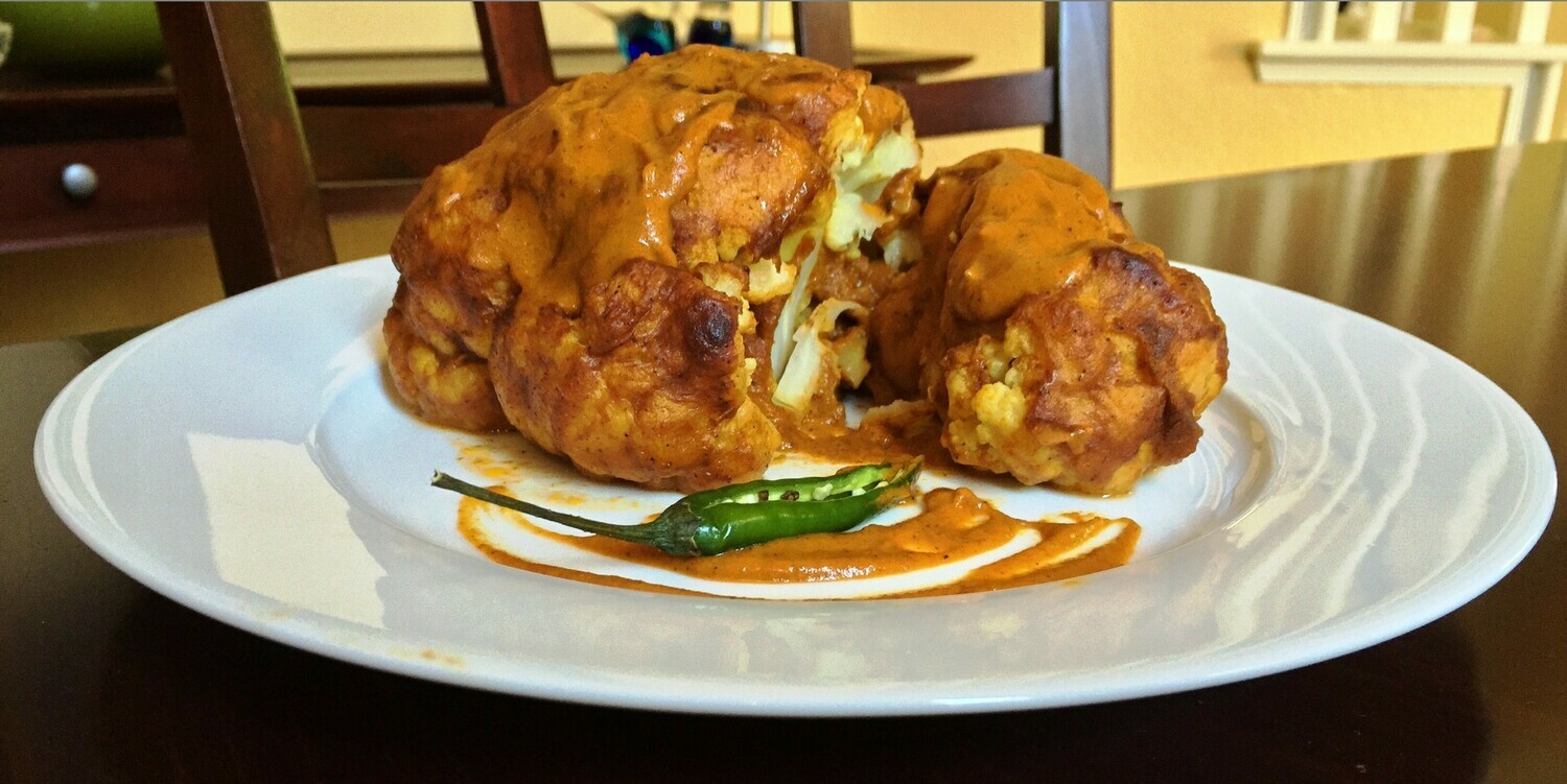 Mughlai Cauliflower “Gobi Musallam”