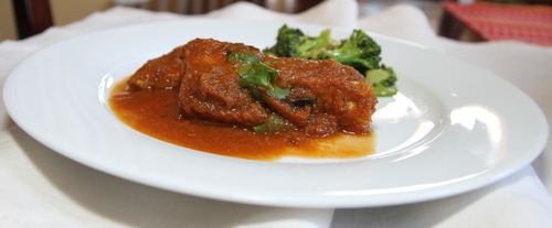 Pan-seared Salmon Kalia