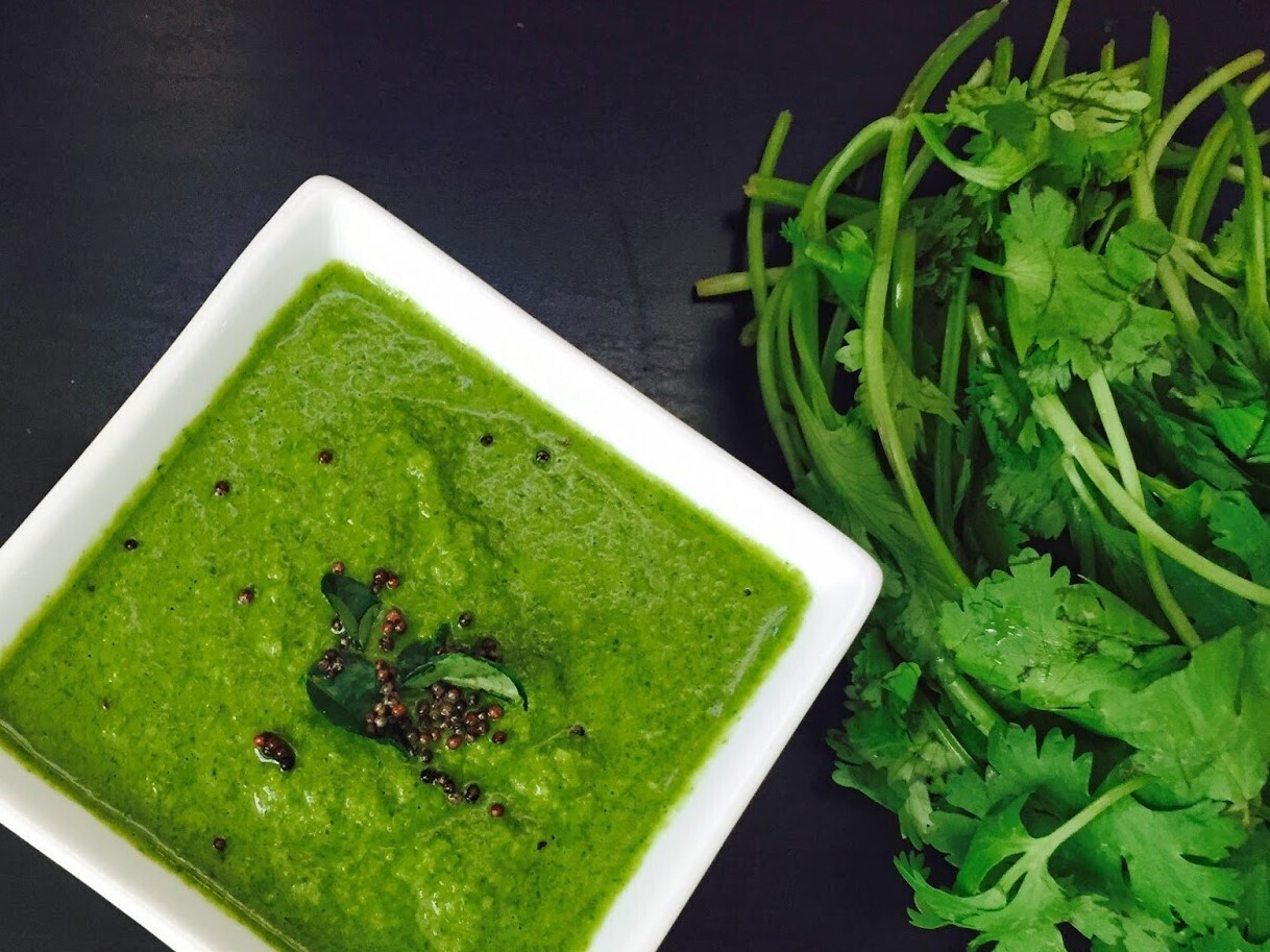 Cilantro Coconut Coulis