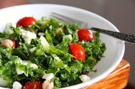 Kale Chickpea Cucumber Salad