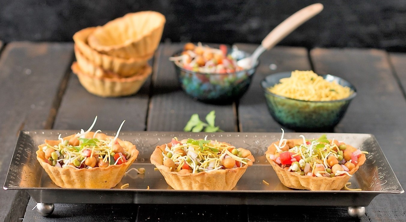 Chaat in a Tart