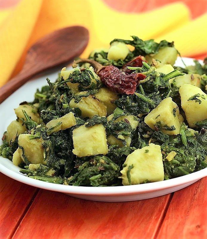 Spinach Potatoes