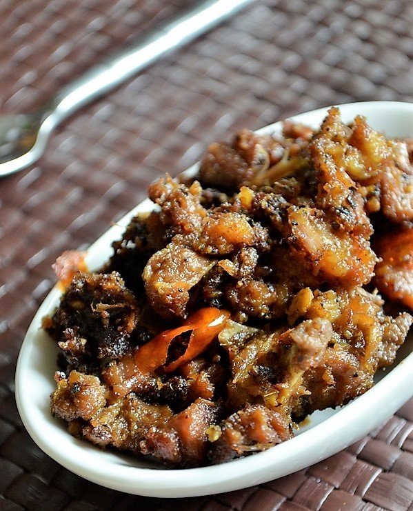 Braised Lamb Pepper (Jhaal Pirich) - Jaivik Special