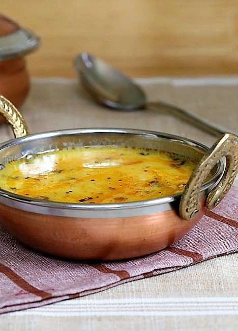 Roasted Yellow Moong Daal with Peas (GF)