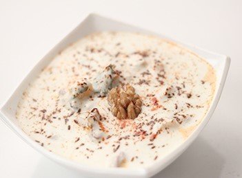 Apple and Walnut Raita