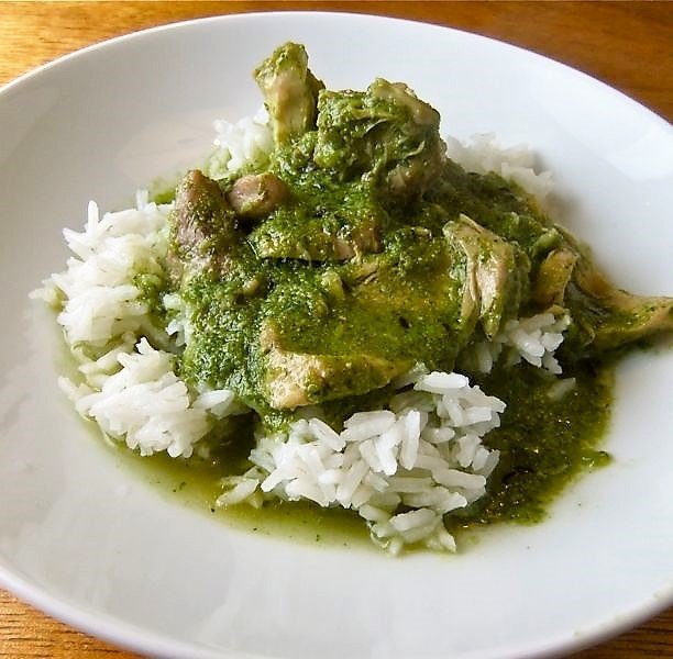 Green Chilli Cilantro Chicken