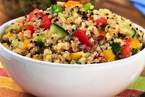 Curried Couscous and Quinoa Pilaf