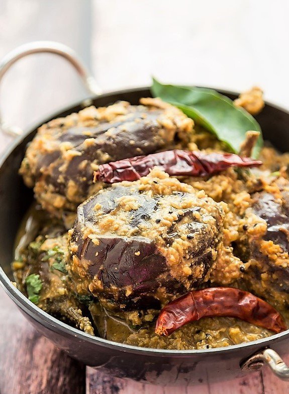 Baby Eggplant and Potato Curry