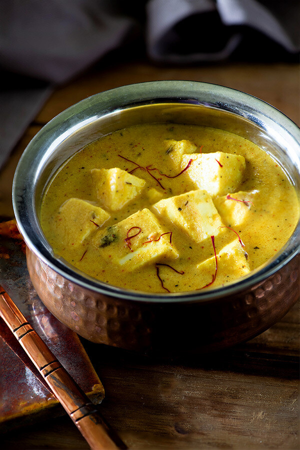 Paneer Lahsooni Methi (Garlic Fenugreek Leaves)