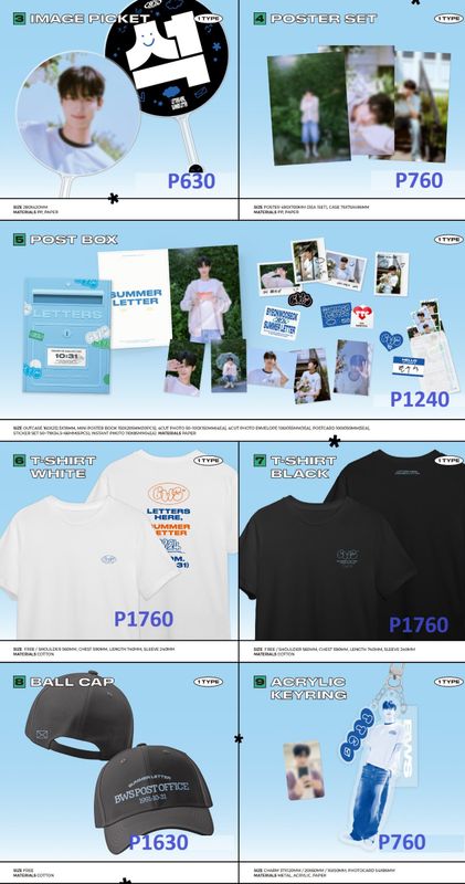 [ONHAND] Byeon Woo Seok Asia Fanmeeting Tour &lt;SUMMER LETTER&gt; in Asia MD