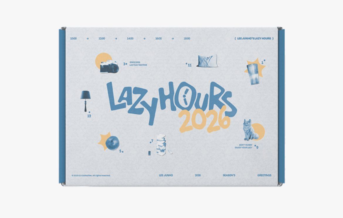 [1225KDMPH] Lee Junho 2026 Season&#39;s Greetings [Lazy Hours]
