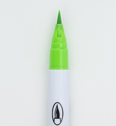 Zig clean color real brush FL green