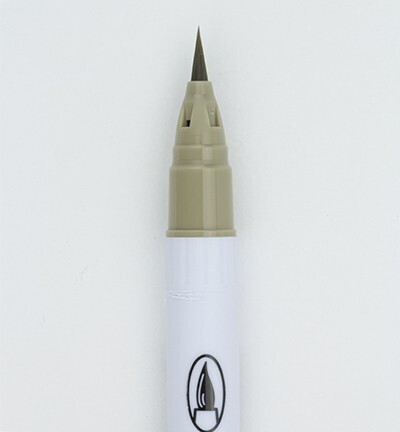 Zig clean color real brush Brick Beige