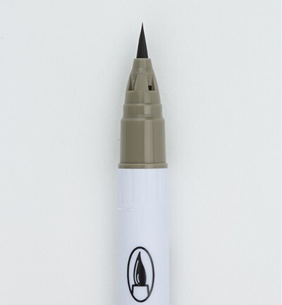Zig clean color real brush Mid Grey