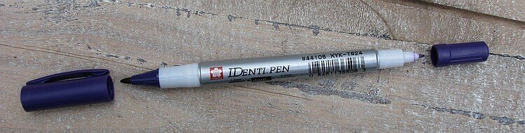 Identi pen purple