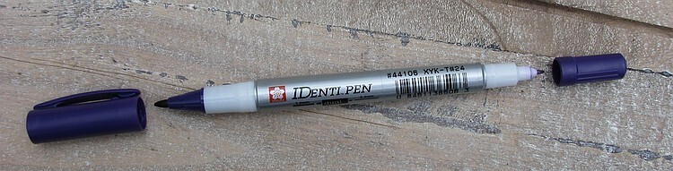 Identi pen purple