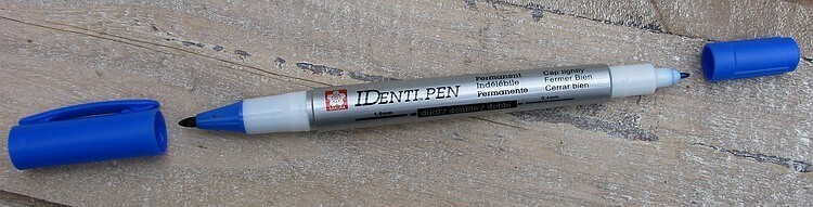 Identi pen blue