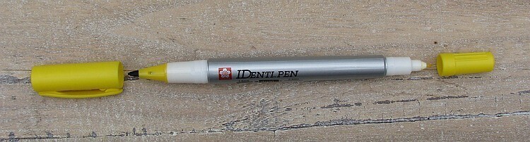 Identi pen yellow