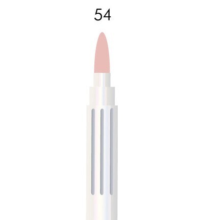 Permanent marker huidskleur