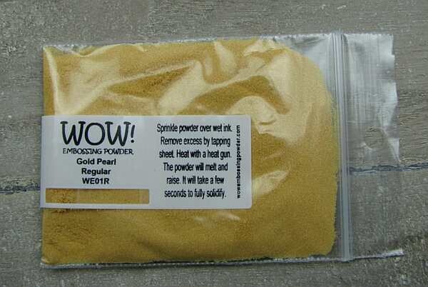 Embossing poeder WOW! gold pearl