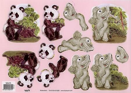 Stansvel TBZ pandabeer