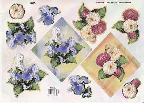 Stansvel TBZ bloemen