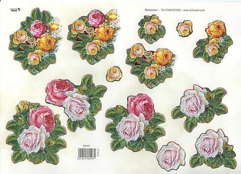 Stansvel TBZ bloemen