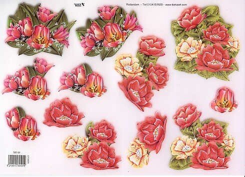Stansvel TBZ bloemen
