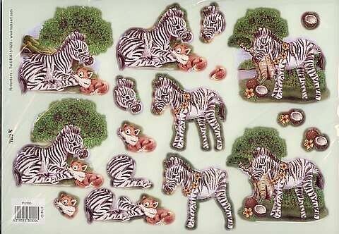 Stansvel TBZ Zebrapaard