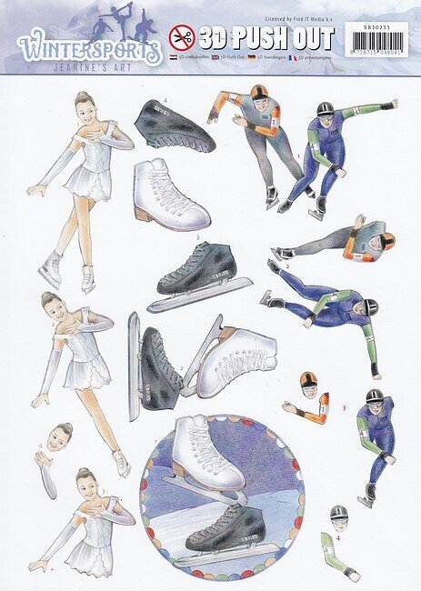 Stanzbogen wintersports