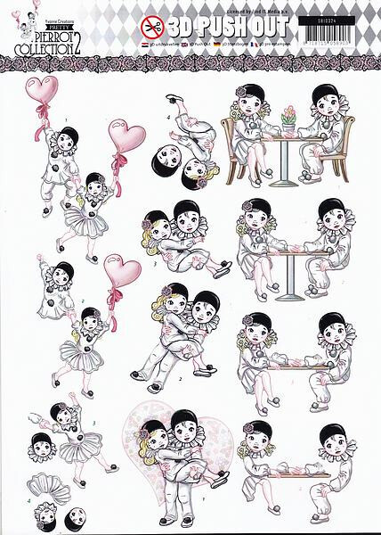 Stansvel Pierrot collection liefde