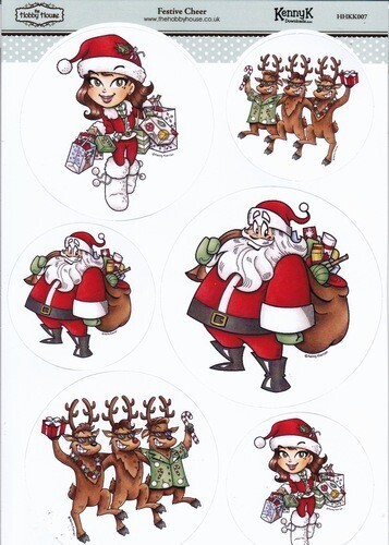 Stansvel The Hobby House kerst mannen