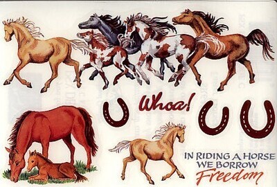 Sticker psx paarden