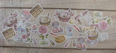 Mini stickers Romantic kitchen