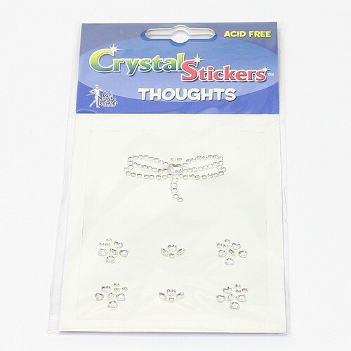 Cristal stickers libelle