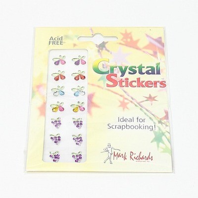 Cristal stickers fruit