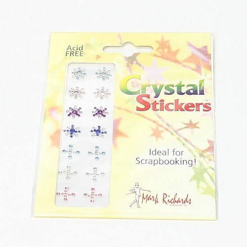 Cristal stickers stars