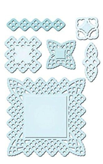 Spellbinders Lace doily motifs