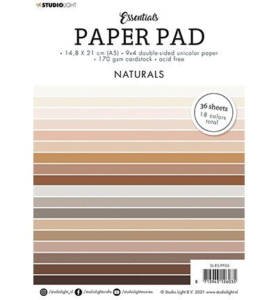 Paper pad essentials naturals