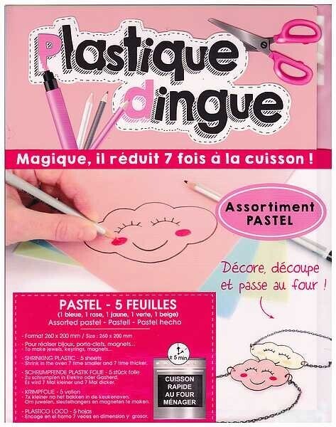 Krimpfolie pastel