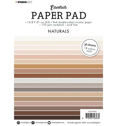 Paper pad essentials naturals